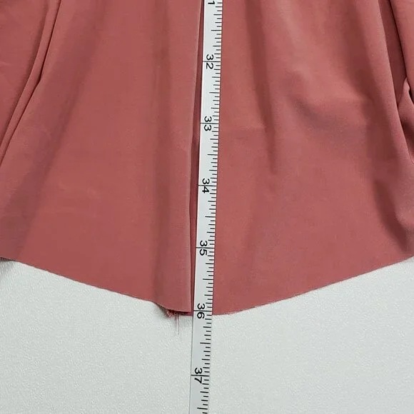 MISA Los Angeles Domino Draped Mini Dress Womens XS Blush Rose Warm Weather Glam - Picture 10 of 16